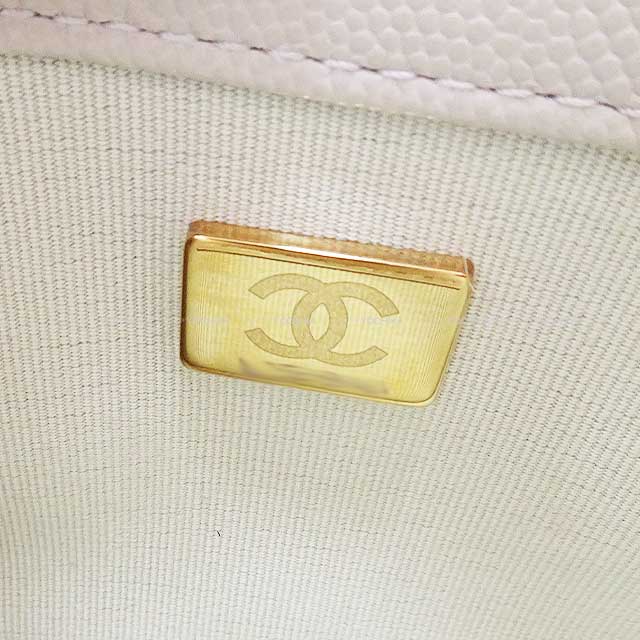 [Pre-loved] CHANEL Shoulder bag Mini Matelasse 20 Flap Grey Graind Calf(Caviarskin) Mat Gold HW AS4906[LIKE NEW][Authentic]