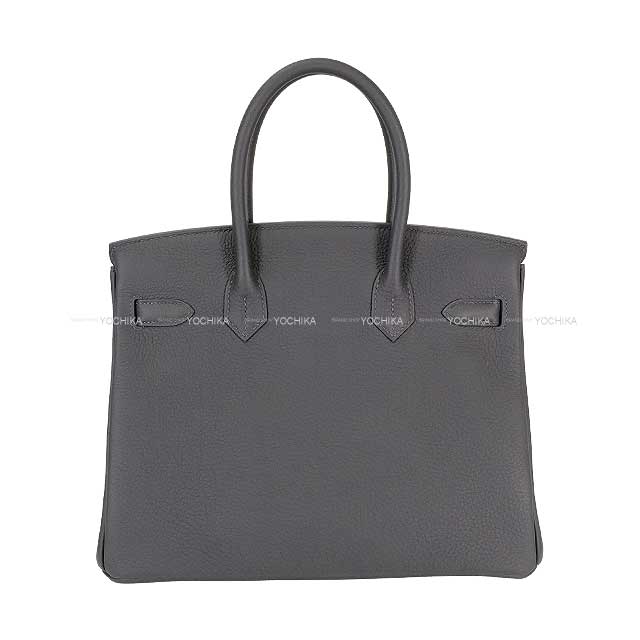 HERMES Handbag Birkin30 Gris Misty Veau Togo Silver HW Stamp W[BRAND NEW][Authentic]