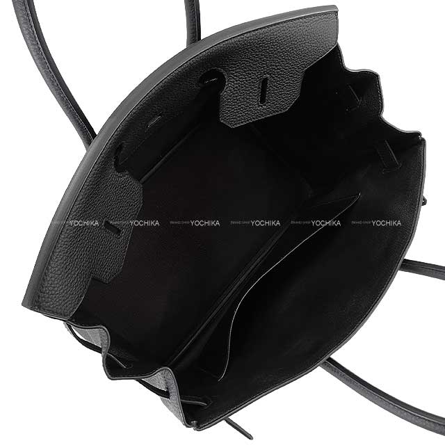 [Pre-loved] HERMES Handbag Birkin35 Noir (Black) Veau Togo Silver HW Stamp B[LIKE NEW][Authentic]