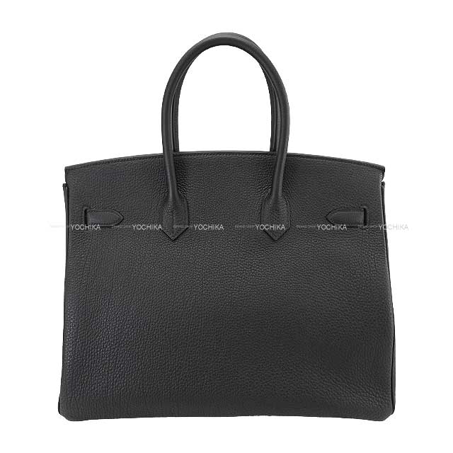 [Pre-loved] HERMES Handbag Birkin35 Noir (Black) Veau Togo Silver HW Stamp B[LIKE NEW][Authentic]