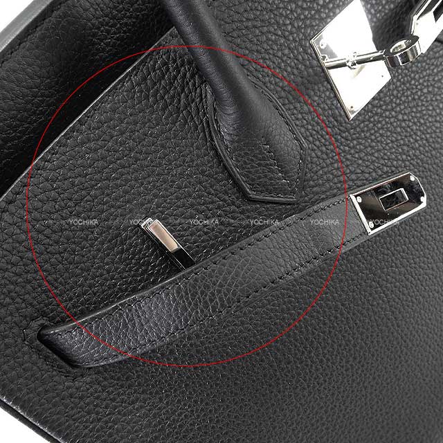 [Pre-loved] HERMES Handbag Birkin35 Noir (Black) Veau Togo Silver HW Stamp B[LIKE NEW][Authentic]