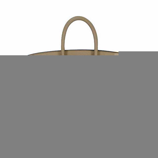 [Pre-loved] HERMES Handbag Birkin25 Beige Marfa Veau Togo Silver HW Stamp B[LIKE NEW][Authentic]