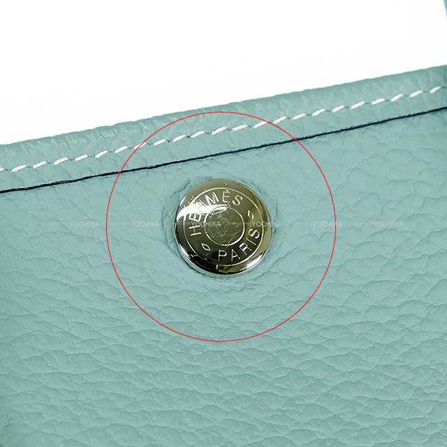 [Pre-loved] HERMES tote bag Garden Party 30 TPM Ciel Vache Country Silver HW Stamp Y[LIKE NEW][Authentic]