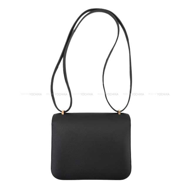 HERMES Shoulder bag Constance 3 18 Miroir Noir (Black) Veau Epsom Rose Gold HW Stamp W[BRAND NEW][Authentic]