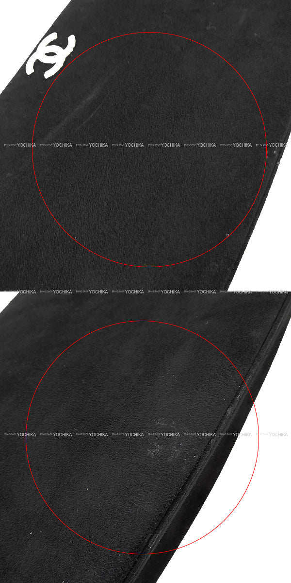 [Pre-loved] CHANEL Handbag COCO Metal Handle Vintage Fermoir sac Party Noir (Black) Suede cal Silver HW[USED AB][Authentic]