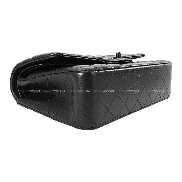 [Pre-loved] CHANEL Shoulder bag Matelasse COCO W Flap So Black Noir (Black) Lambskin Black HW A01112[LIKE NEW][Authentic]