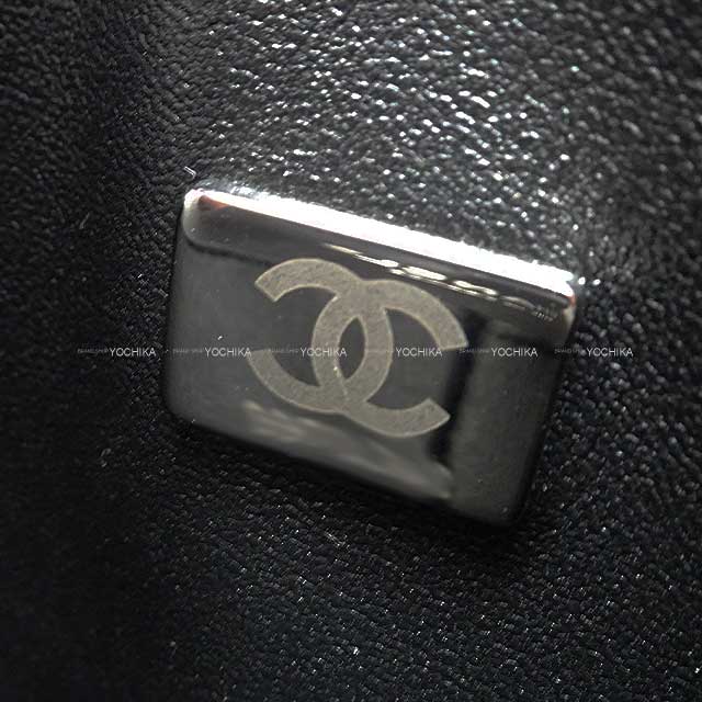 [Pre-loved] CHANEL Shoulder bag Matelasse COCO W Flap So Black Noir (Black) Lambskin Black HW A01112[LIKE NEW][Authentic]