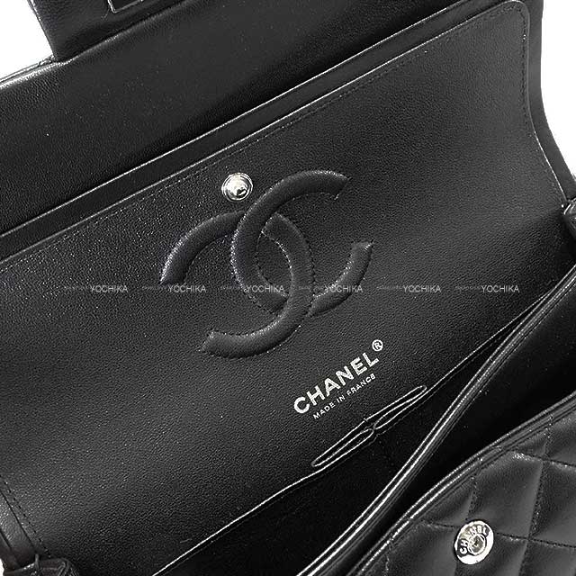 [Pre-loved] CHANEL Shoulder bag Matelasse COCO W Flap So Black Noir (Black) Lambskin Black HW A01112[LIKE NEW][Authentic]