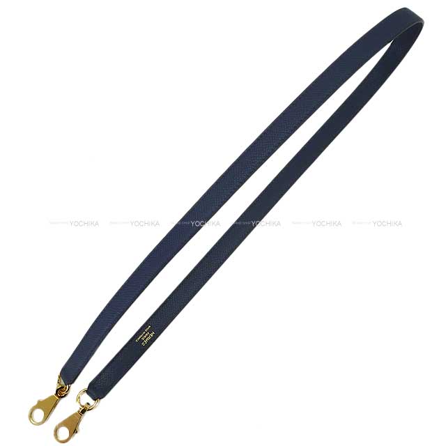 HERMES Shoulder bag Kelly28 Sellier Blue Navy Veau Epsom Gold HW Stamp W[BRAND NEW][Authentic]