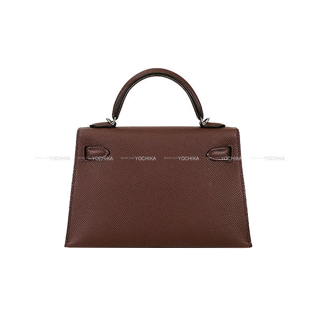 HERMES Shoulder bag Kelly mini 2 Kelly20 Rouge Sellier Veau Epsom Electrum HW Stamp W[BRAND NEW][Authentic]