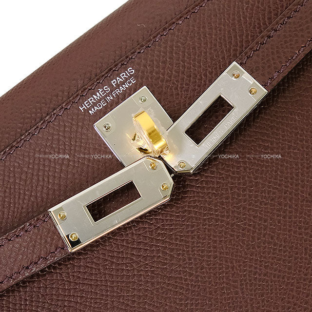 HERMES Shoulder bag Kelly mini 2 Kelly20 Rouge Sellier Veau Epsom Electrum HW Stamp W[BRAND NEW][Authentic]