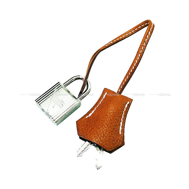 [Pre-loved] HERMES Shoulder bag Kelly Messenger 24 PM Fauve Barenia Faubourg Silver HW Stamp B[LIKE NEW][Authentic]