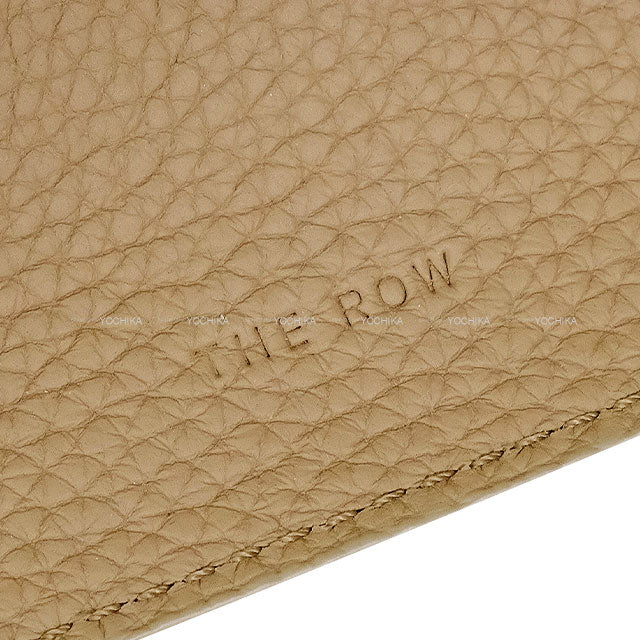 The Row Handbag Margaux 10 Dark Taupe Calfskin Silver HW W1190L133DTPL[EXCELLENT][Authentic]