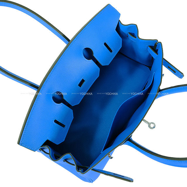 2024AW HERMES Shoulder bag Shoulder Birkin29 New Bleu Hydra Evercolor Silver HW Stamp W[BRAND NEW][Authentic]