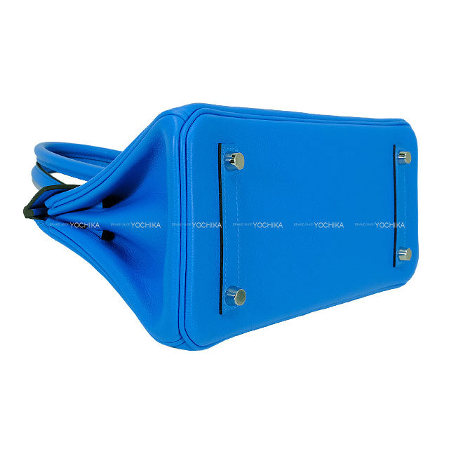 2024AW HERMES Shoulder bag Shoulder Birkin29 New Bleu Hydra Evercolor Silver HW Stamp W[BRAND NEW][Authentic]