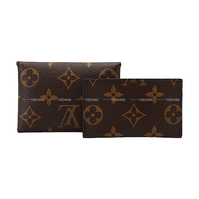 2024AW Color Mania Collection LOUIS VUITTON card holder Portefeuille Kirigami Saffron Yellow Monogram Canvas Gold HW M12791[BRAND NEW][Authentic]