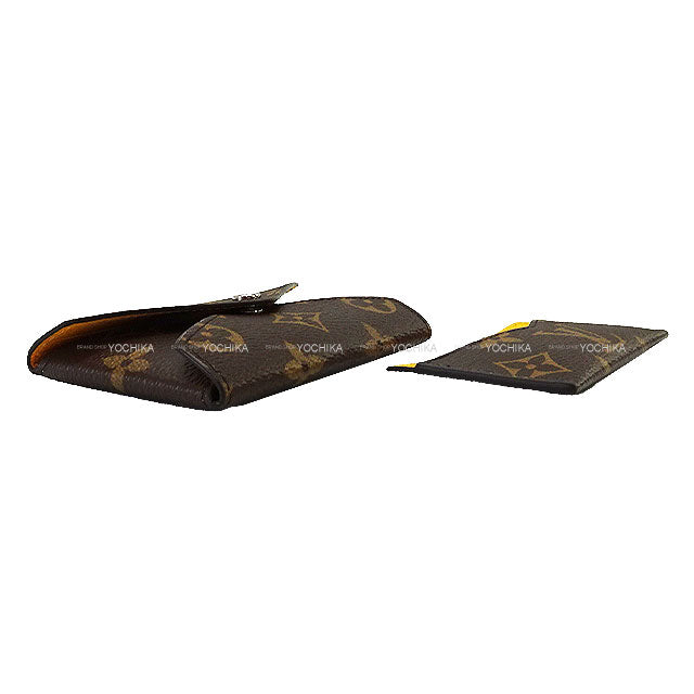 2024AW Color Mania Collection LOUIS VUITTON card holder Portefeuille Kirigami Saffron Yellow Monogram Canvas Gold HW M12791[BRAND NEW][Authentic]