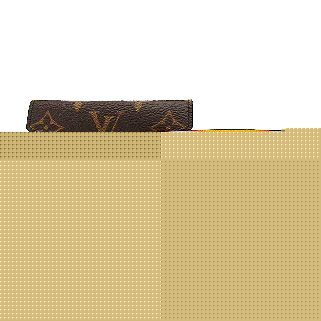 2024AW Color Mania Collection LOUIS VUITTON card holder Portefeuille Kirigami Saffron Yellow Monogram Canvas Gold HW M12791[BRAND NEW][Authentic]