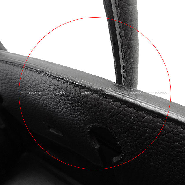 [Pre-loved] HERMES Handbag Birkin30 Noir (Black) Veau Togo Silver HW Stamp Y[LIKE NEW][Authentic]