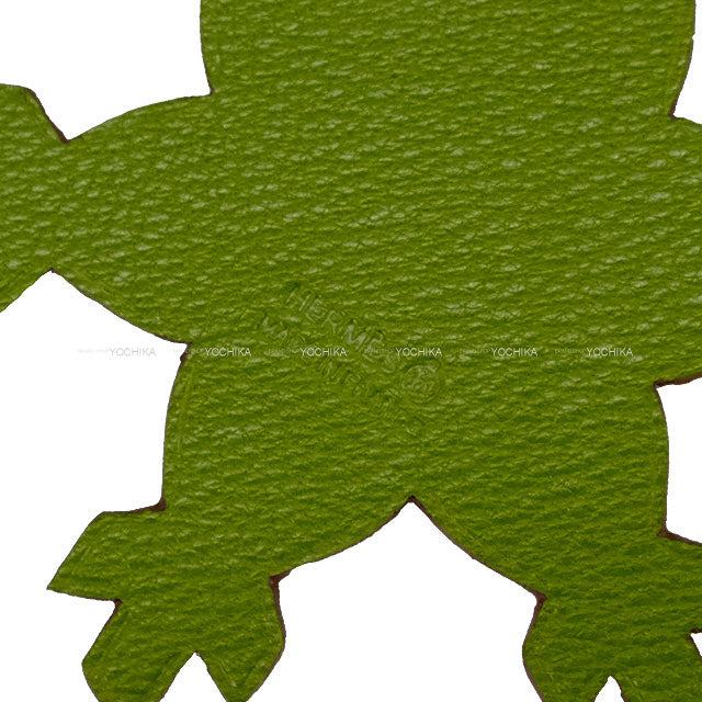 HERMES bag charm Petit H Snowy crystal Snow flake Caramel/Canopee Veau Togo/Chevre Mysore[BRAND NEW][Authentic]