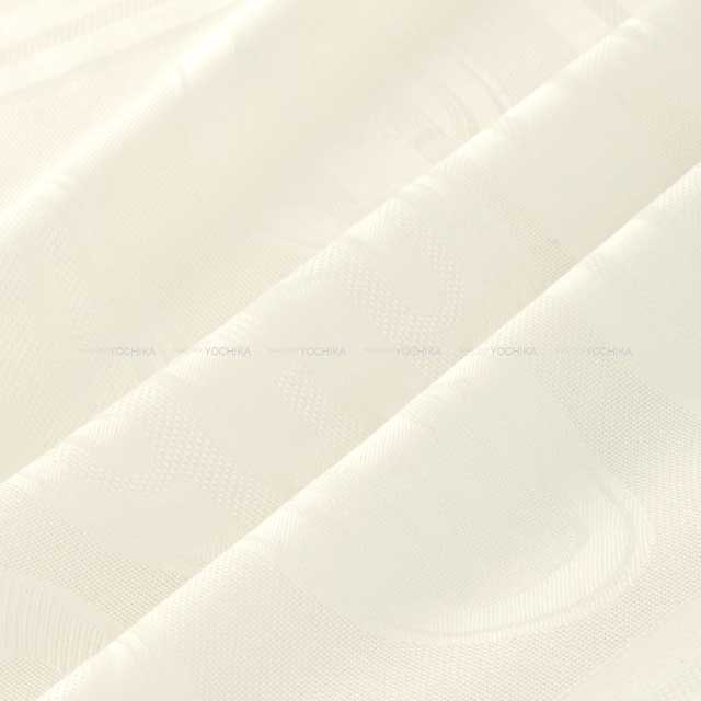 2024 S/S HERMES scarf Carre 115 Bouclerie Moderne Craie Cashmere100%[EXCELLENT][Authentic]