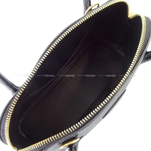 [Pre-loved] HERMES Shoulder bag Bolide27 Noir (Black) Veau Epsom Gold HW Stamp Y[LIKE NEW][Authentic]