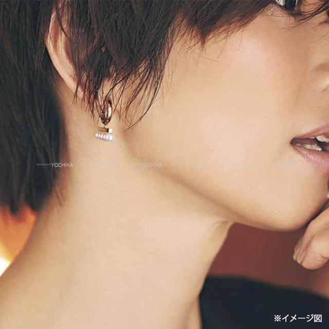 TASAKI pierced earring Balance Plus Pearl Gold HW[ALMOST NEW][Authentic]