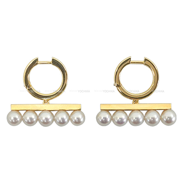 TASAKI pierced earring Balance Plus Pearl Gold HW[ALMOST NEW][Authentic]
