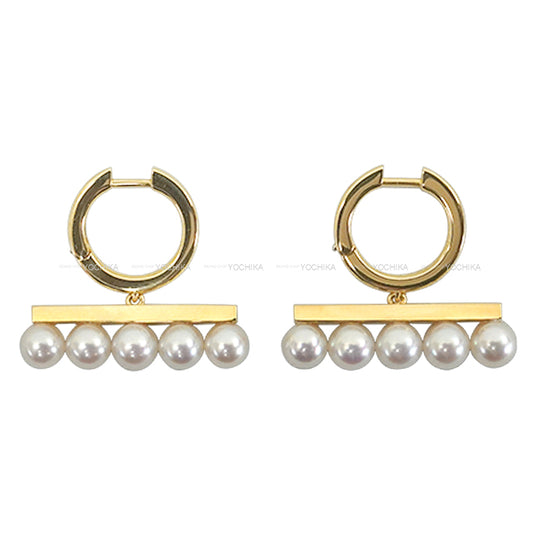 TASAKI pierced earring Balance Plus Pearl Gold HW[ALMOST NEW][Authentic]