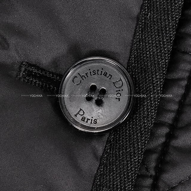 Dior skirt midi Macrocannage quilting technical taffeta Noir (Black) Polyester 157J67A2827_X9000[EXCELLENT][Authentic]