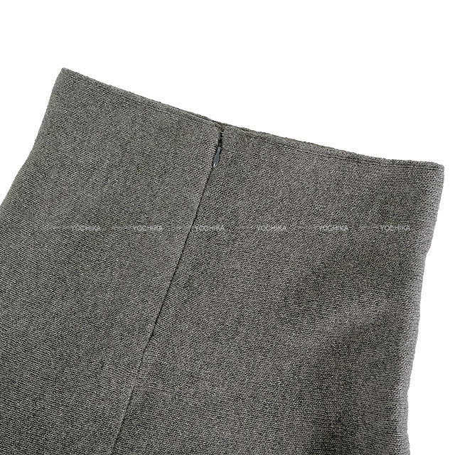 JIL SANDER skirt Flare Mini Grey Wool70% / Cashmere30% 32[BRAND NEW][Authentic]