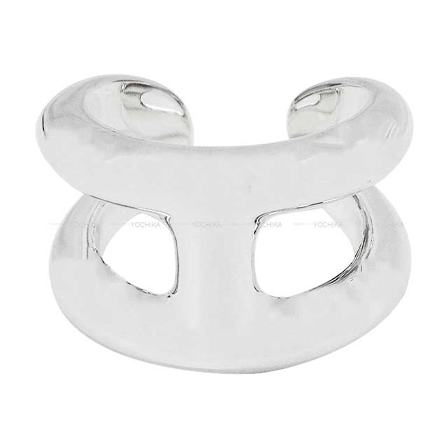 HERMES ring Osmose PM Silver Silver925 (SV925 Ag925) #53[BRAND NEW][Authentic]