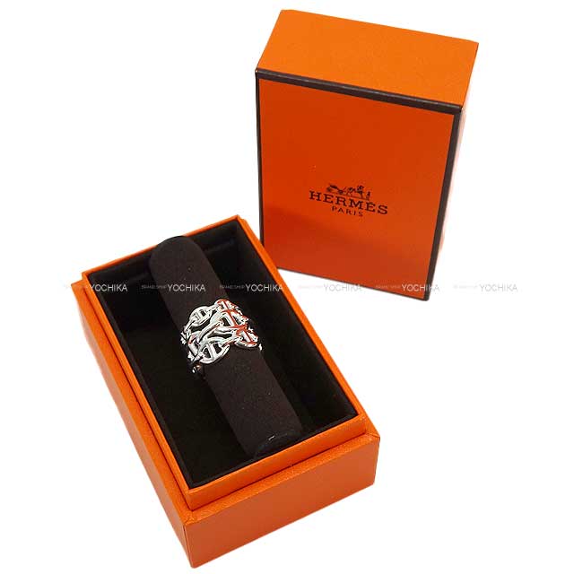 HERMES ring Chaine D'ancre Enchainee GM Silver925 (SV925 Ag925) #52[BRAND NEW][Authentic]