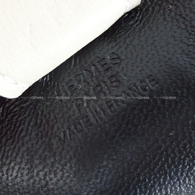 HERMES bag charm Rodeo PM Noir (Black)/Vert Mangrove/Craie Agneau Milo Stamp K[BRAND NEW][Authentic]