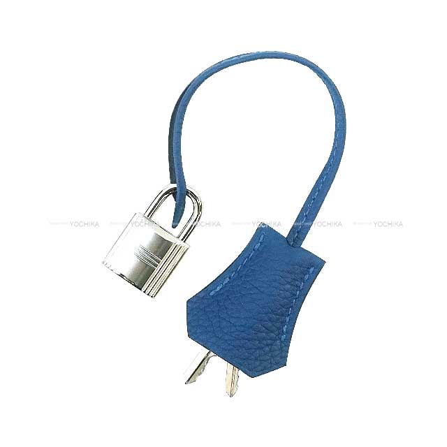 HERMES Shoulder bag Kelly25 Retourne Blue Tie Veau Togo Silver HW Stamp K[BRAND NEW][Authentic]