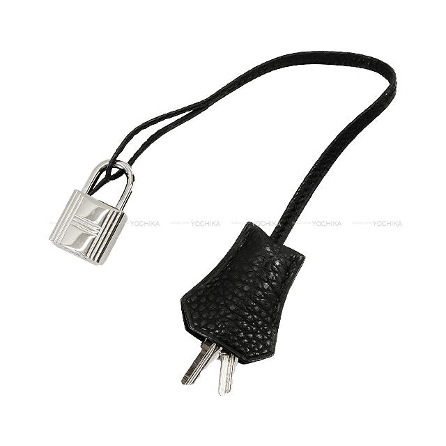 [Pre-loved] HERMES Handbag Noir (Black) Veau Togo Silver HW Stamp □L[USED A][Authentic]