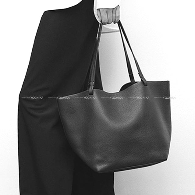 [Pre-loved] The Row Shoulder bag Park Tote Three Graind calf[LIKE NEW][Authentic]