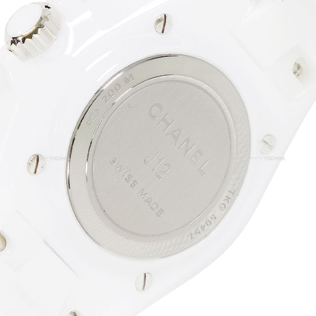 CHANEL Watches J22 33mm quartz White White ceramic/stainless steel Silver HW H5698[ALMOST NEW][Authentic]