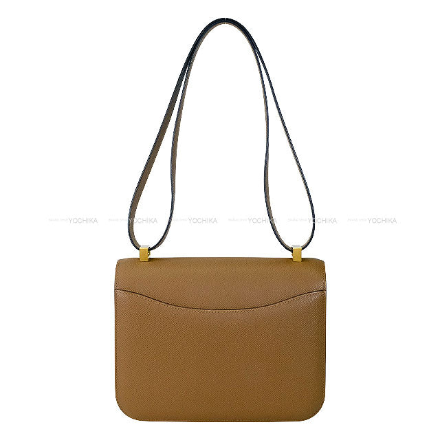 HERMES Shoulder bag Miroir Alezan Veau Epsom Mat Gold HW Stamp W[BRAND NEW][Authentic]