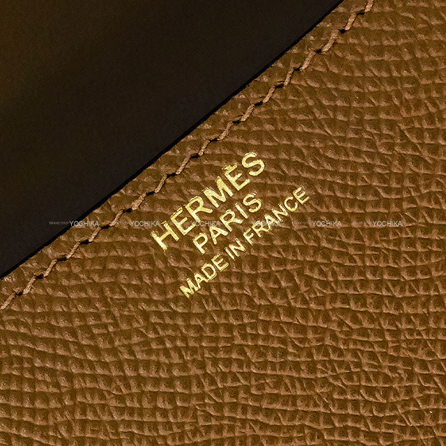 HERMES Shoulder bag Miroir Alezan Veau Epsom Mat Gold HW Stamp W[BRAND NEW][Authentic]