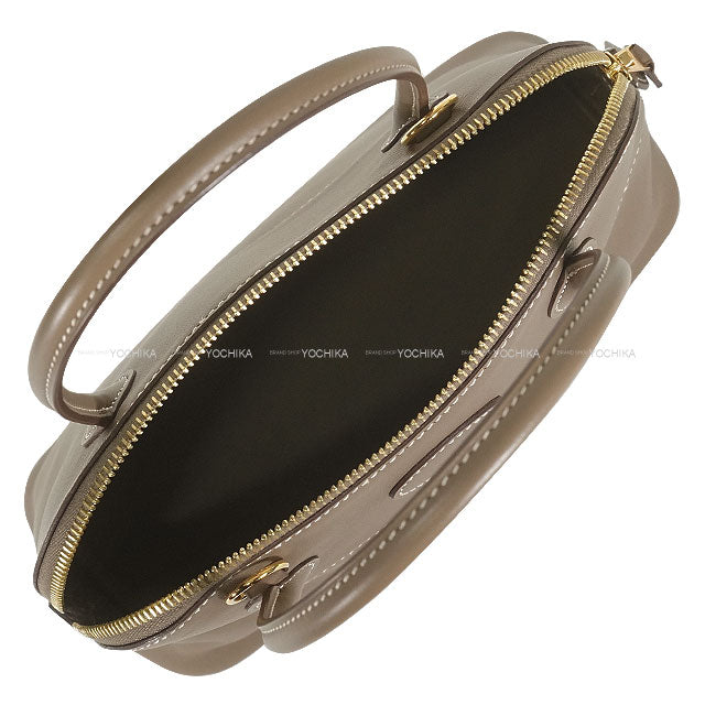 [Pre-loved] HERMES Shoulder bag Bolide27 Etoupe Veau Swift Gold HW Stamp Y[LIKE NEW][Authentic]