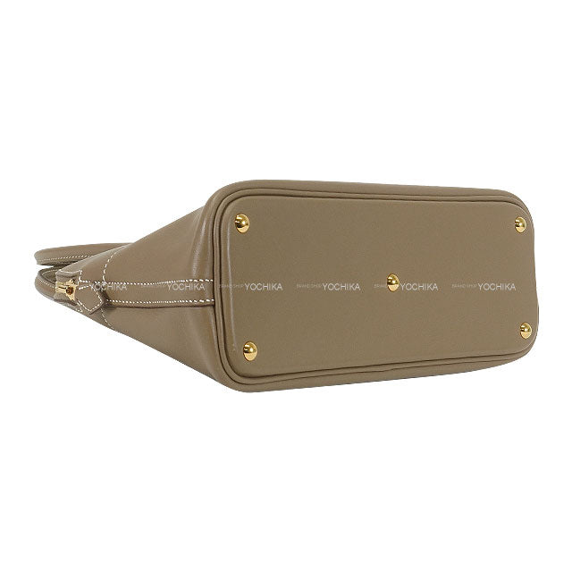 [Pre-loved] HERMES Shoulder bag Bolide27 Etoupe Veau Swift Gold HW Stamp Y[LIKE NEW][Authentic]