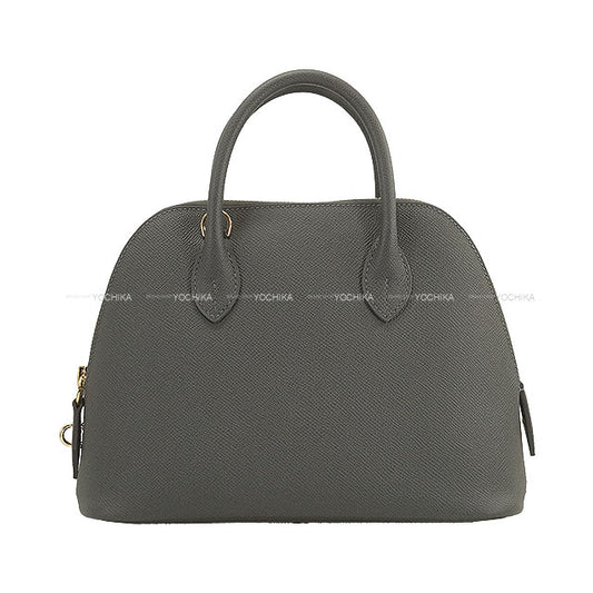 HERMES Shoulder bag Bolide1923 25 Ardoise Veau Epsom Champagne Gold HW Stamp W[BRAND NEW][Authentic]