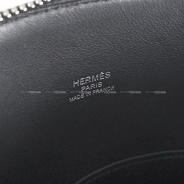 [Pre-loved] HERMES Shoulder bag En Desordre Noir (Black) Veau Epsom/Veau Swift/Vache Hunter Silver HW Stamp B[LIKE NEW][Authentic]