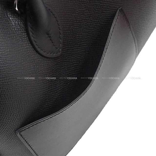 [Pre-loved] HERMES Shoulder bag En Desordre Noir (Black) Veau Epsom/Veau Swift/Vache Hunter Silver HW Stamp B[LIKE NEW][Authentic]