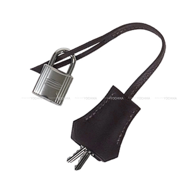 HERMES Handbag Birkin25 Cargo Pockets Ebene/Dark Bronze Toile Goeland/Veau Swift Silver HW Stamp W[BRAND NEW][Authentic]