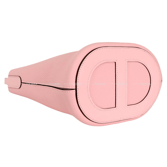 HERMES Handbag In the Loop 18 Rose Sakura Taurillon Clemence/Veau Swift Silver HW Stamp W[BRAND NEW][Authentic]