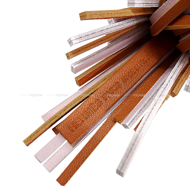 HERMES bag charm Chouette Owl Pain d'Epice/Mauve Pale/Sienne/Nata/Blanc (White) Agneau Milo/Veau Epsom Stamp K[BRAND NEW][Authentic]