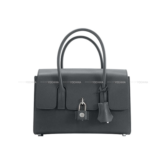 HERMES Handbag NEW DRAG 2 22 Ardoise Evercolor Silver HW Stamp W[BRAND NEW][Authentic]