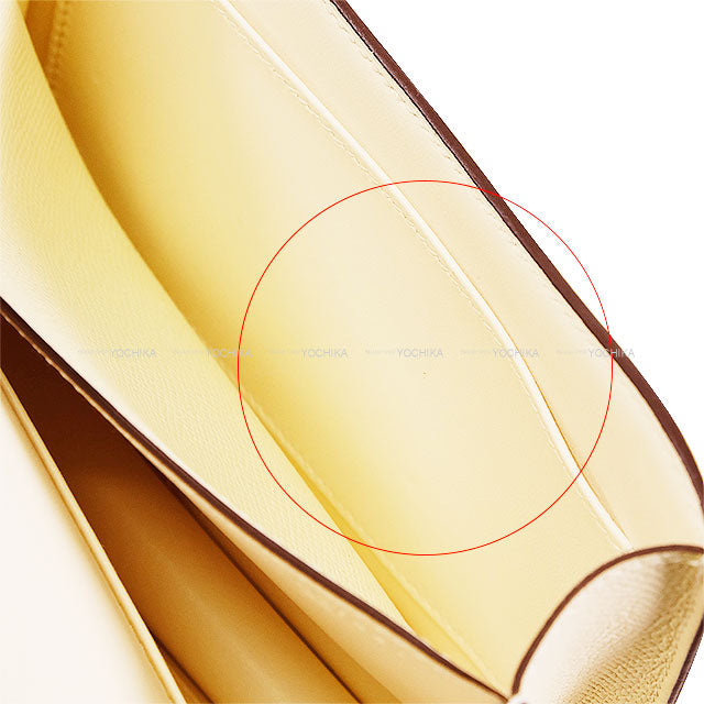 [Pre-loved] HERMES Shoulder bag Constance 3 18 Nata Veau Epsom Silver HW Stamp U[LIKE NEW][Authentic]